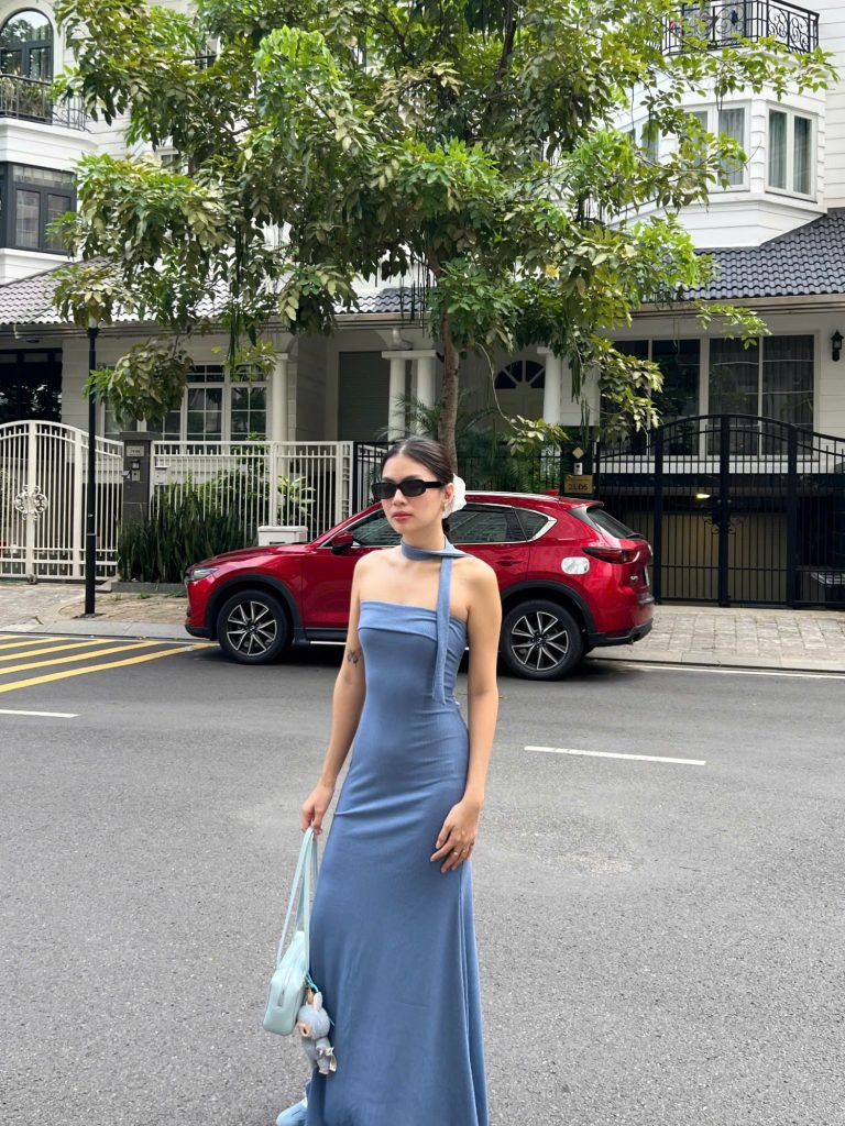 Đầm Ống Đan Lưng - Ảnh 6