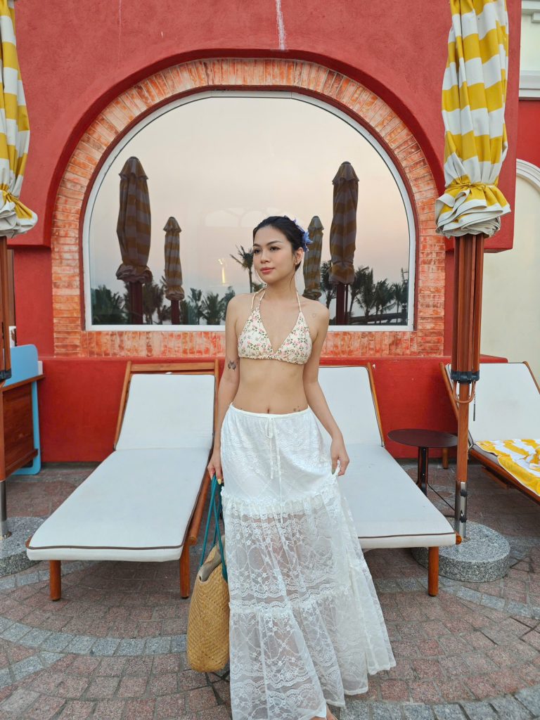 Chân Váy Ren Dài - Ảnh 8