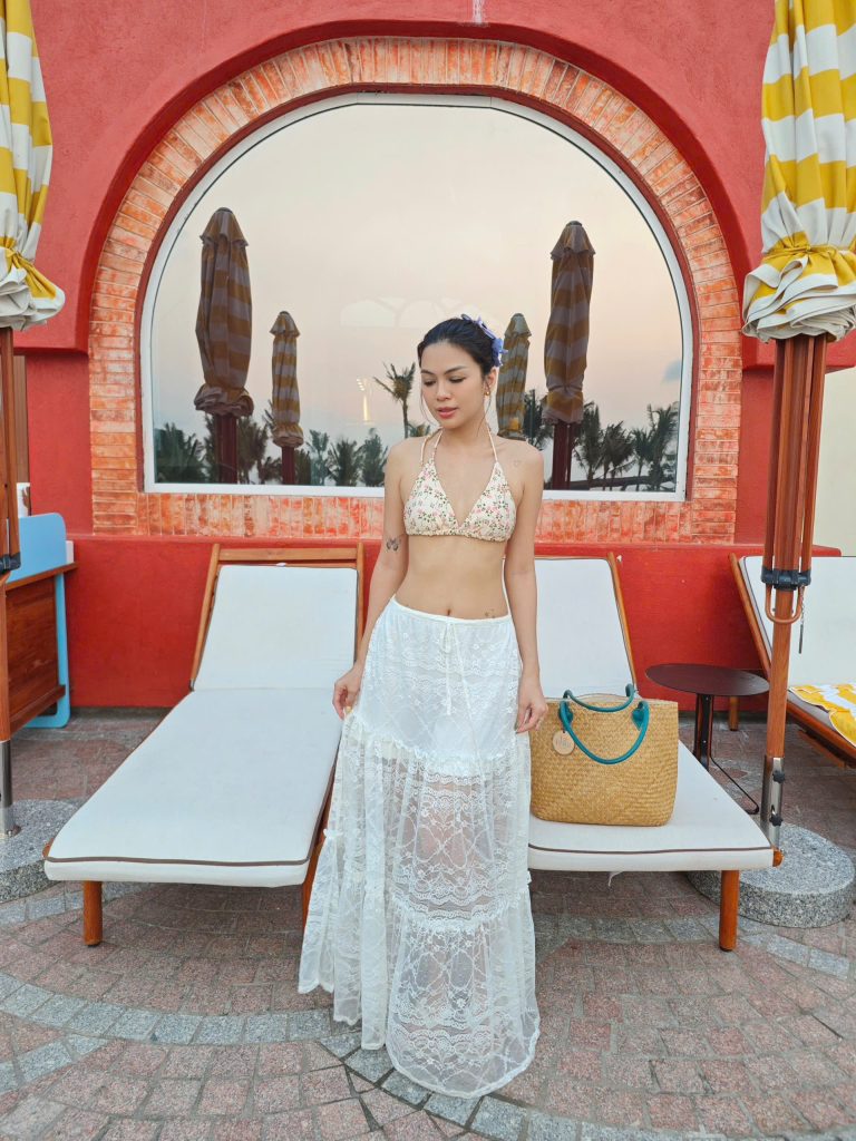 Chân Váy Ren Dài - Ảnh 9